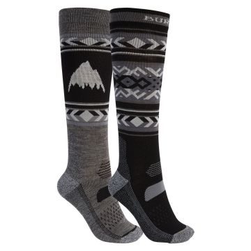 Burton Perf Light Womens Snow Socks 2-Pack 21-22